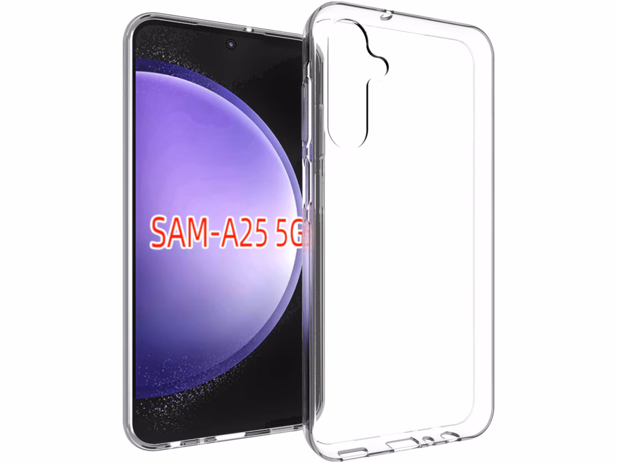 iiglo Samsung Galaxy A25 Silikondeksel (gjennomsiktig)