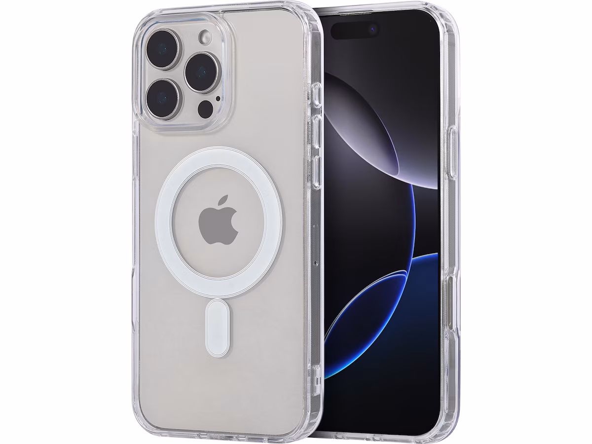 iiglo iPhone 16 Pro Max Magnetic Clear Case (gjennomsiktig)
