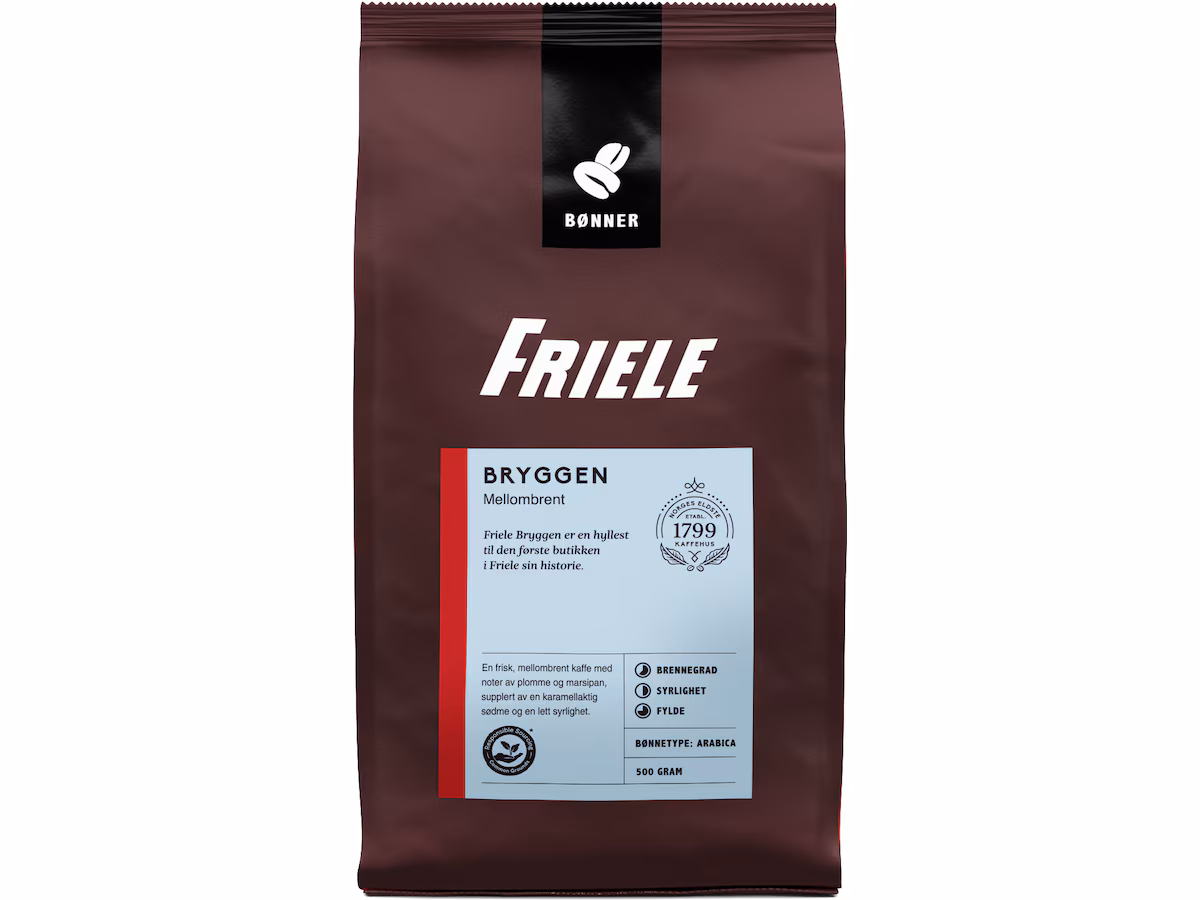 Friele Bryggen Mellombrent 500g