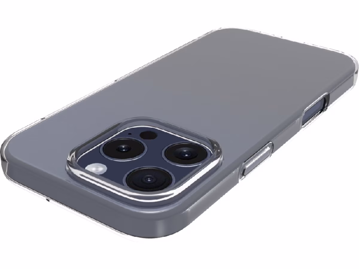 iiglo iPhone 16 Pro Silikondeksel (gjennomsiktig)