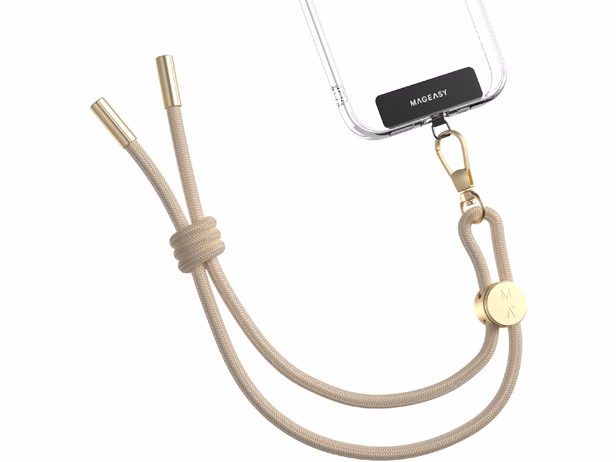 Mageasy Håndleddsrem med stroppkort (beige)