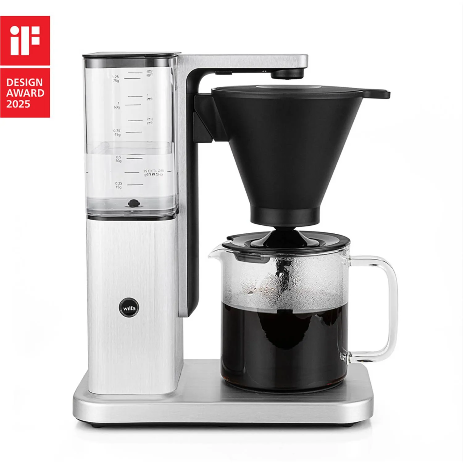 Wilfa Zense Alux Kaffetrakter (børstet aluminium)