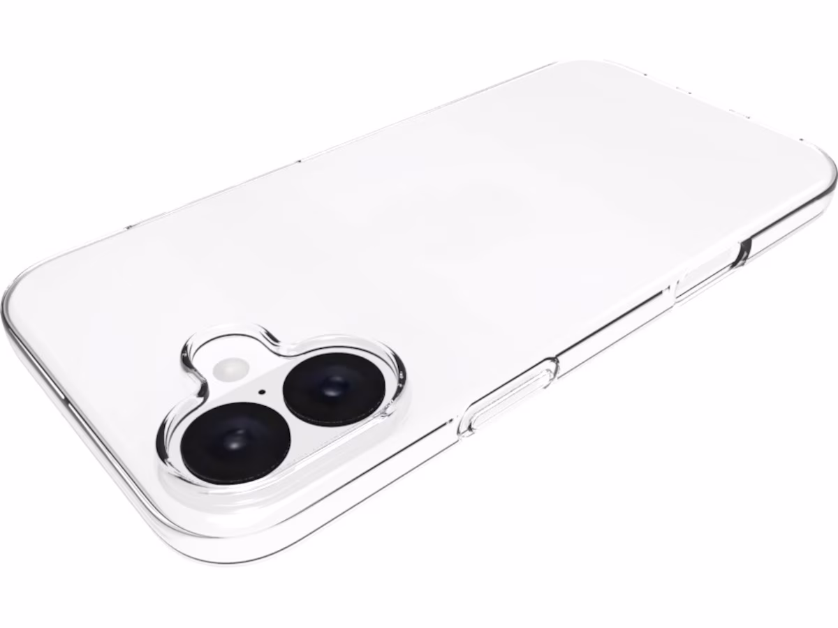 iiglo iPhone 16 Plus Silikondeksel (gjennomsiktig)