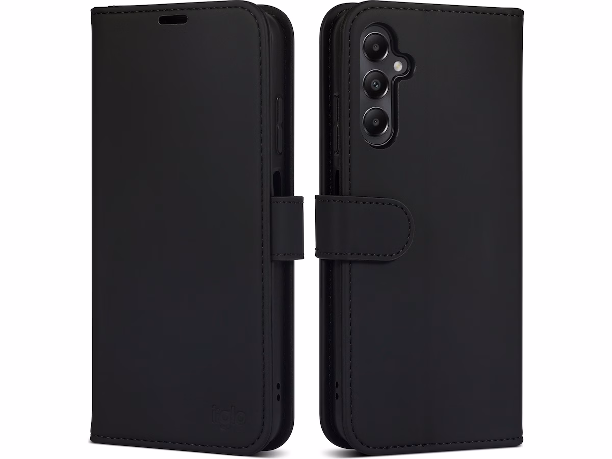iiglo Galaxy A05S Lommebokdeksel (sort)