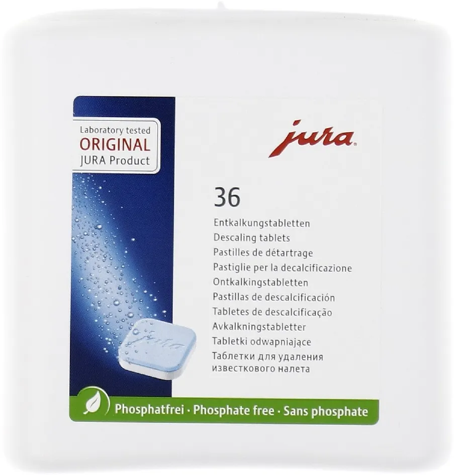 JURA avkalkningstabletter 36 stk