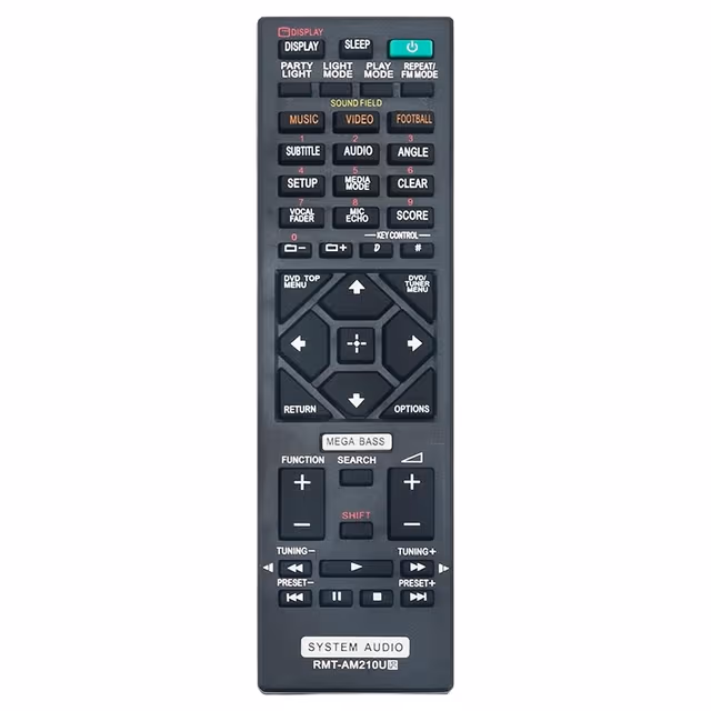 Fjernkontroll utskiftning for RMT-AM210U for Sony Home Audio System