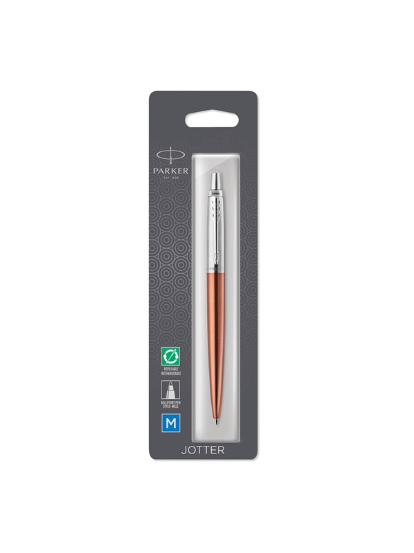 Parker Jotter Ballpoint Pen | Chelsea Orange | Medium Point Blue Ink