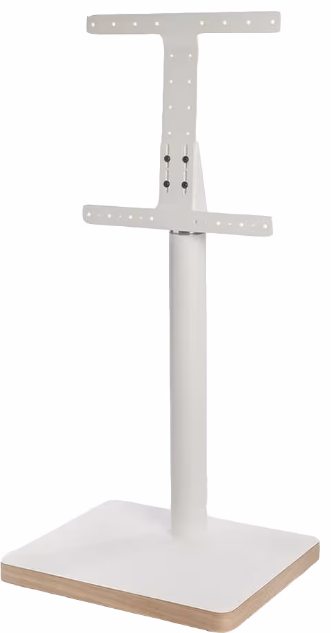 BÜLOW BS152 TV-stativ (hvit/eik)