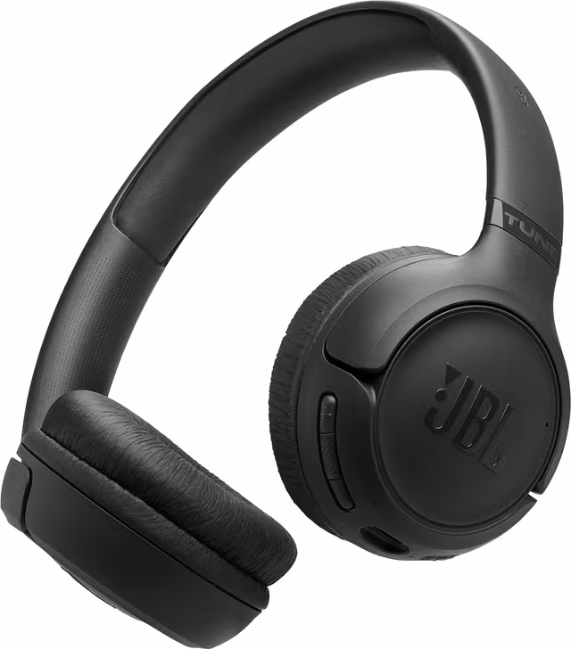 JBL Tune 535BT trådløse on-ear hodetelefoner (sort)