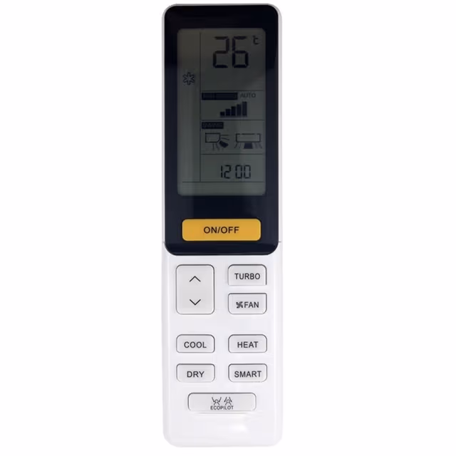 Erstatning fjernkontroll for 0010402886AR for Haier klimaanlegg