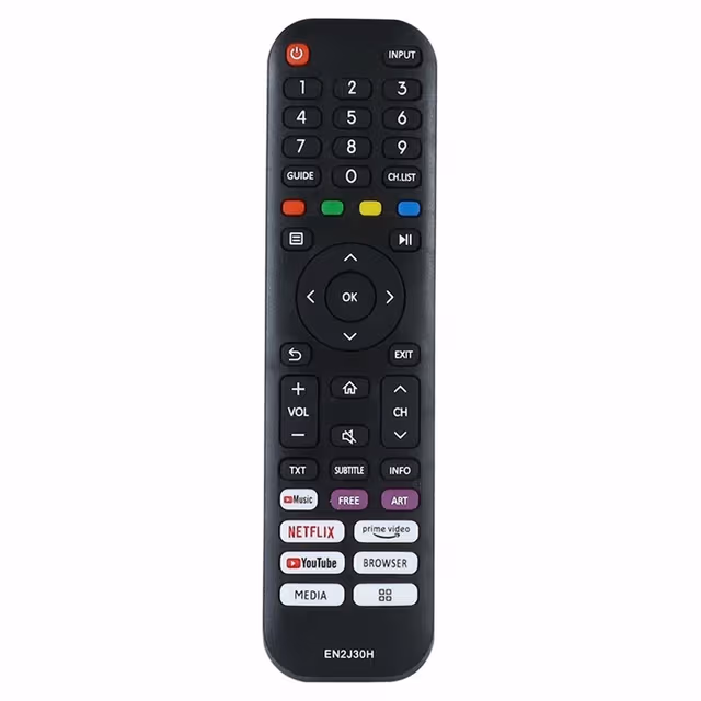Erstatning av TV - fjernkontroll for EN2J30H for Hisense TV