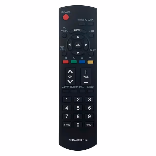 Fjernkontrollerstatning for N2QAYB000103 For Panasonic TV