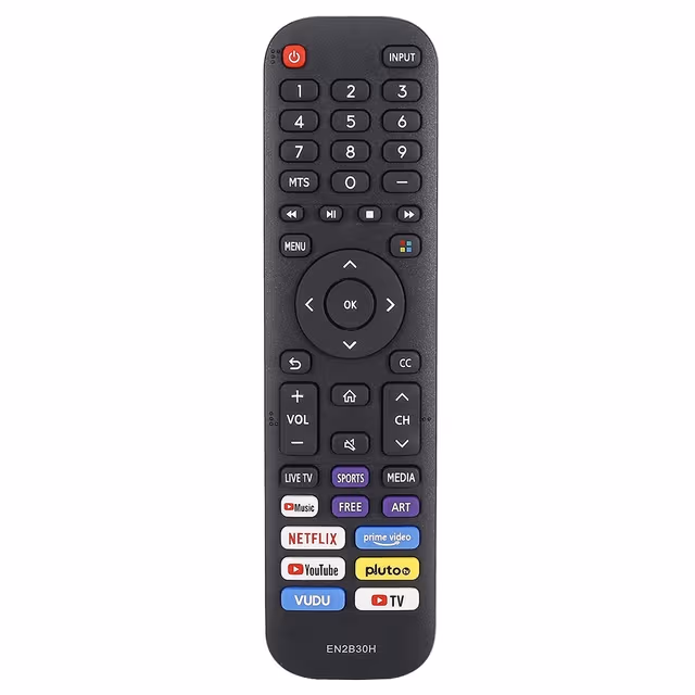 Erstatning av TV - fjernkontroll for EN2B30H for Hisense TV