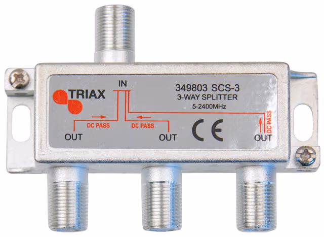 Triax treveis SAT-splitter