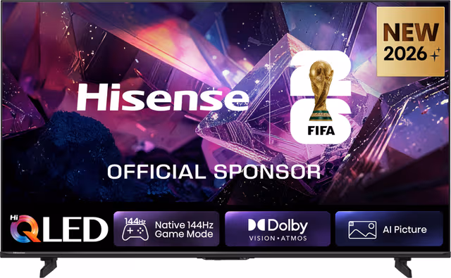 Hisense 50" E77S PRO QLED 4K Smart TV (2026)