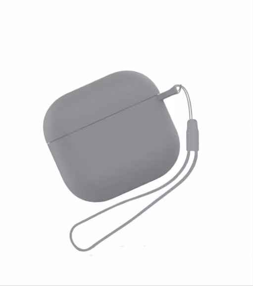 Silikonbeskyttelsesveske til Apple AirPods 4 Grå