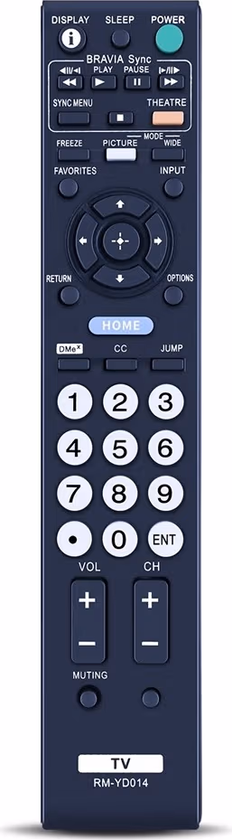 Fjernkontrollerstatning for RM-YD014 For Sony TV