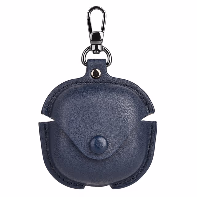 Til Samsung Galaxy Buds4 / Buds4 Pro PU + PC beskyttelsesdeksel - Blå