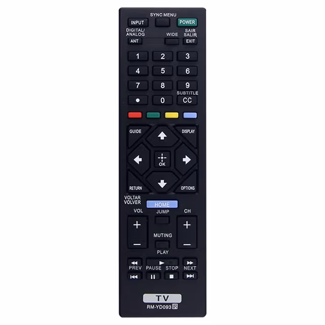 Fjernkontrollerstatning for RM-YD093 For Sony TV