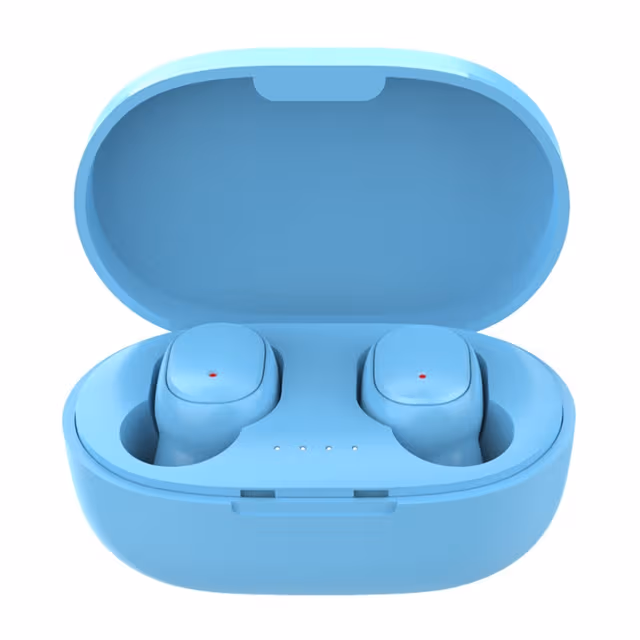 A6S PRO TWS Trådløse Hodetelefoner HiFi Lyd Støydempende Bluetooth In-Ear - Blå