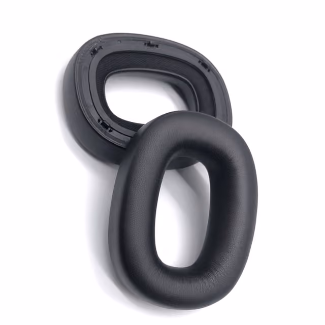2 stk. Svarte øreputer Erstatning Kompatibel med Bowers & Wilkins PX7S2 PX8 Hodetelefoner