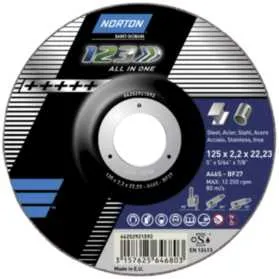 Kutteskive 1-2-3 125x2,2x22