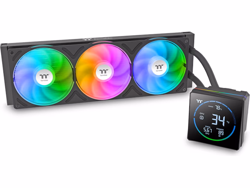 Thermaltake TH360-S V3 ARGB sync all-in-one kjøler (sort)