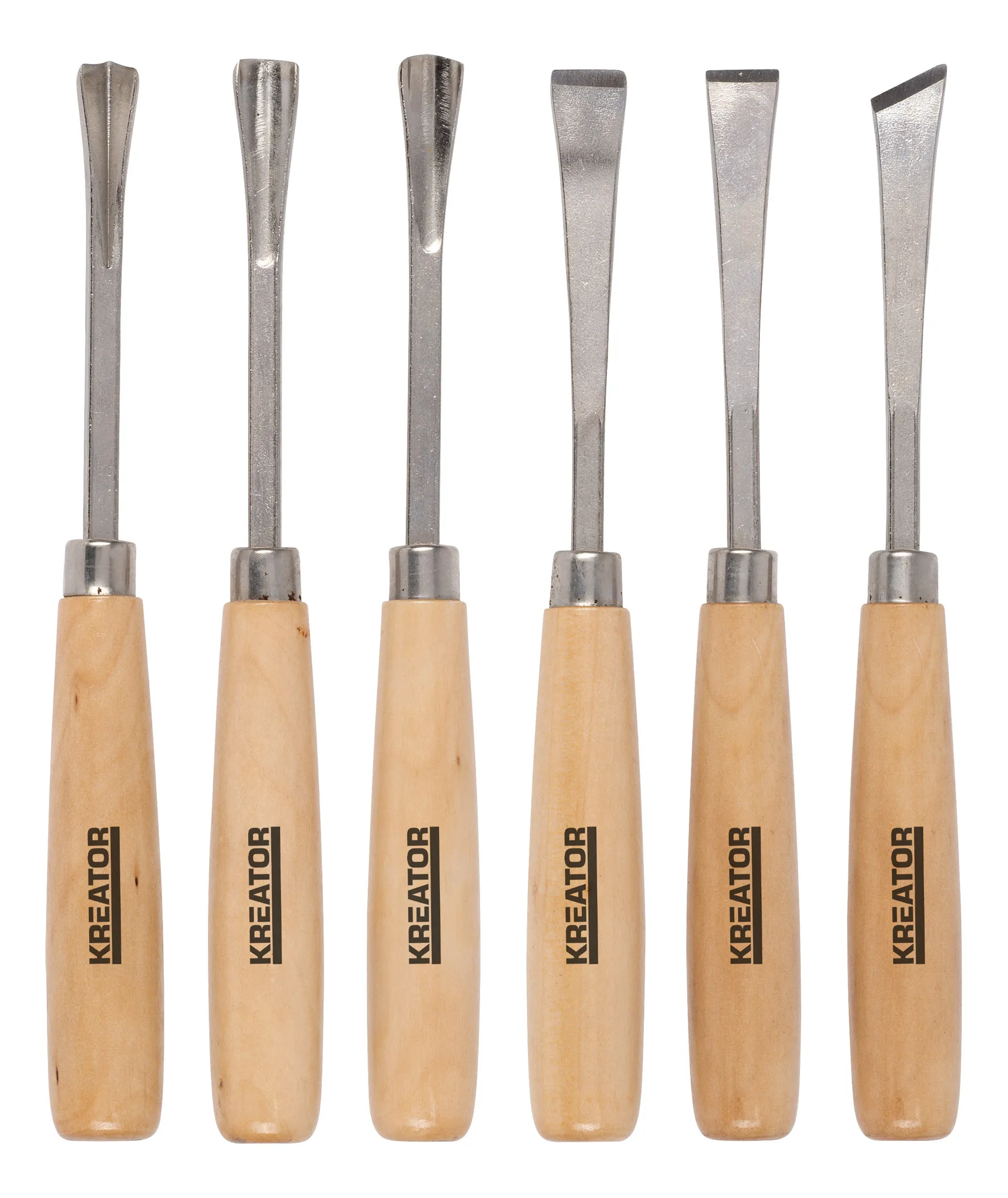 Tredreiejern 6 deler - lengde 160 mm