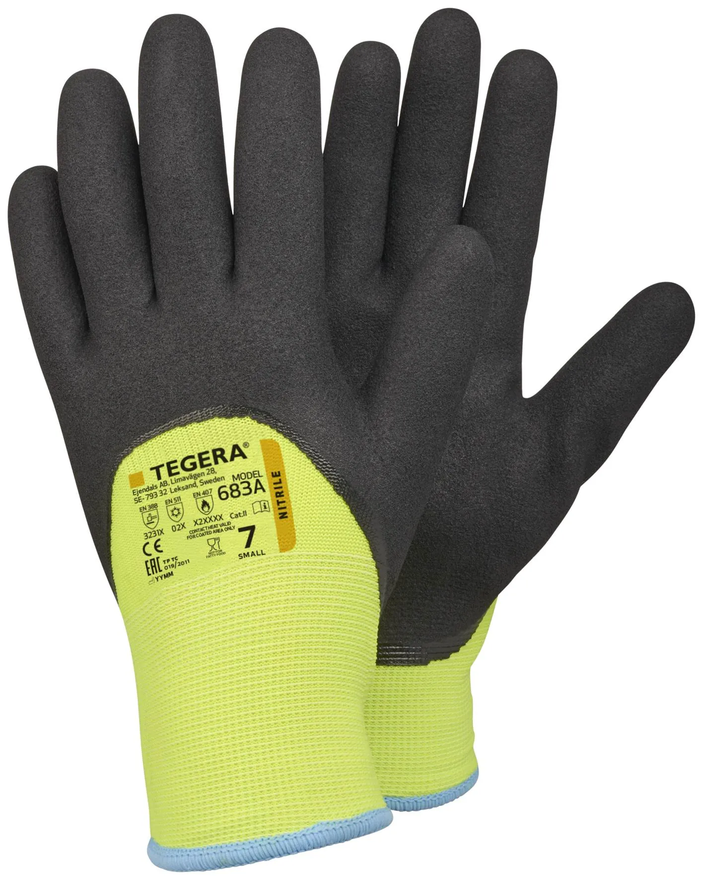 Syntetisk hanske TEGERA 683A 10