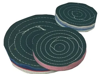 150x18xø6 mm Polerskive for benksliper