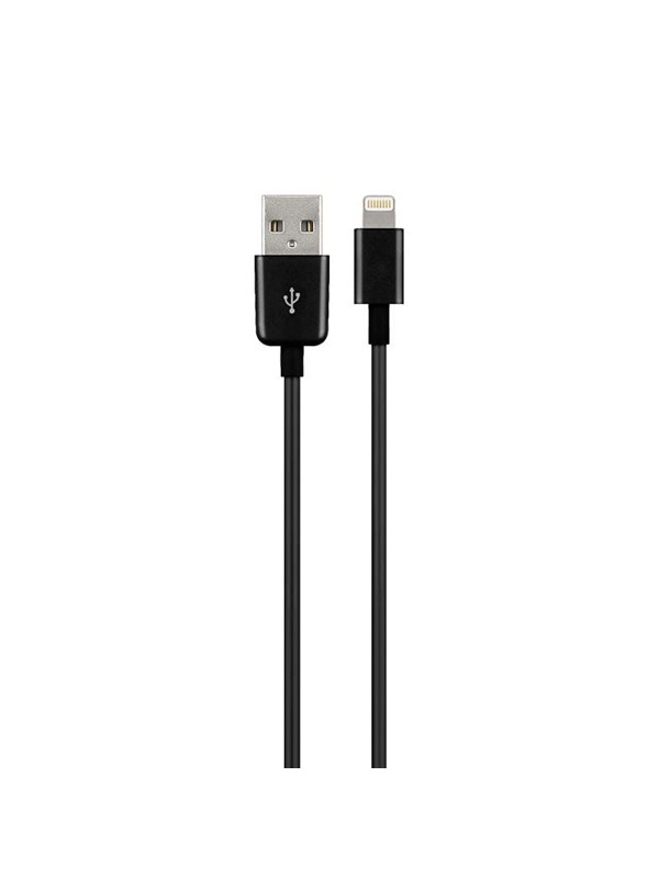 Pro USB-A <-> Lightning - 1m - Svart