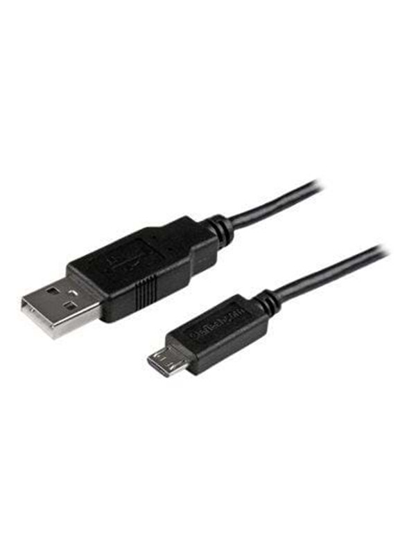 StarTech.com Mobile Charge Sync USB to Slim Micro USB Cable for Smartphones and Tablets
