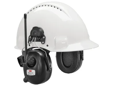 Peltor hørselvern HRXD7P3E-01 m/DAB+ FM-radio, hjelm