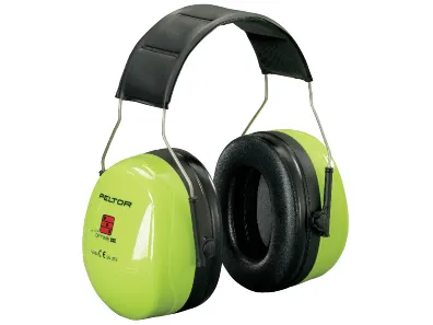 Peltor hørselvern Optime III m/hodebøyle Hi-Viz