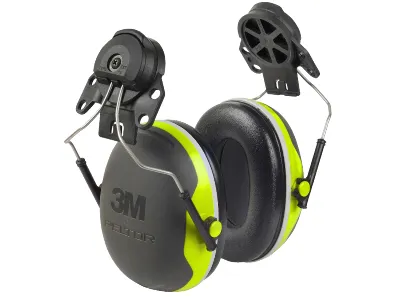 Peltor X4P3E hørselvern til hjelm, hi-viz