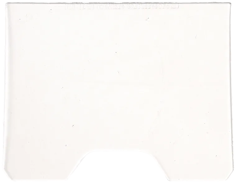 Sliperglass klar 120×90 10 stk/krt