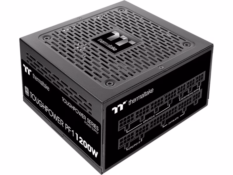 Thermaltake ToughPower TP - power supply - 1200 Watt Strømforsyning (PSU) - 1200 Watt - 135 mm - ATX - 80 Plus Platinum sertifisert