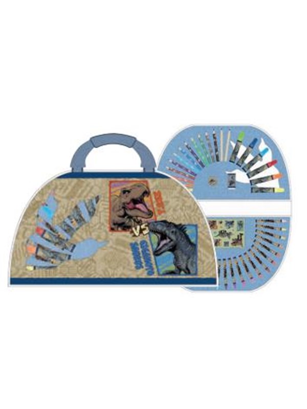 Undercover - Coloring case Jurrasic World 51 pcs.