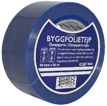 Tape byggfolie 5050 50mmx50m
