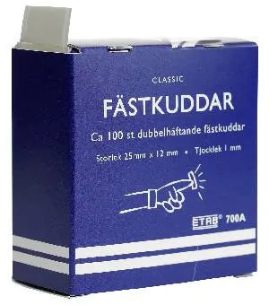 Festeklosser 700a12mmx25mm 100stk