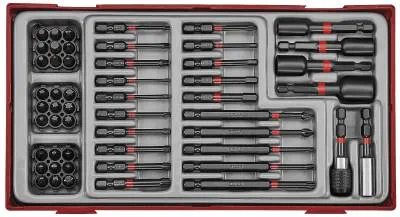 TTBS53 Teng Tools Slagskrutrekkerbitssett 53 deler