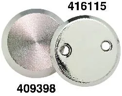 Dekkplate 11mm 409398 mattkrom