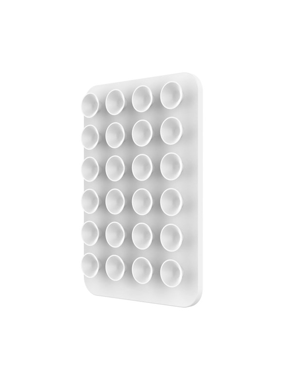 FIXED MAGMATE MagSafe holder with suction cups - White