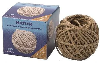 Snøre husholdning 2,0x20m natur