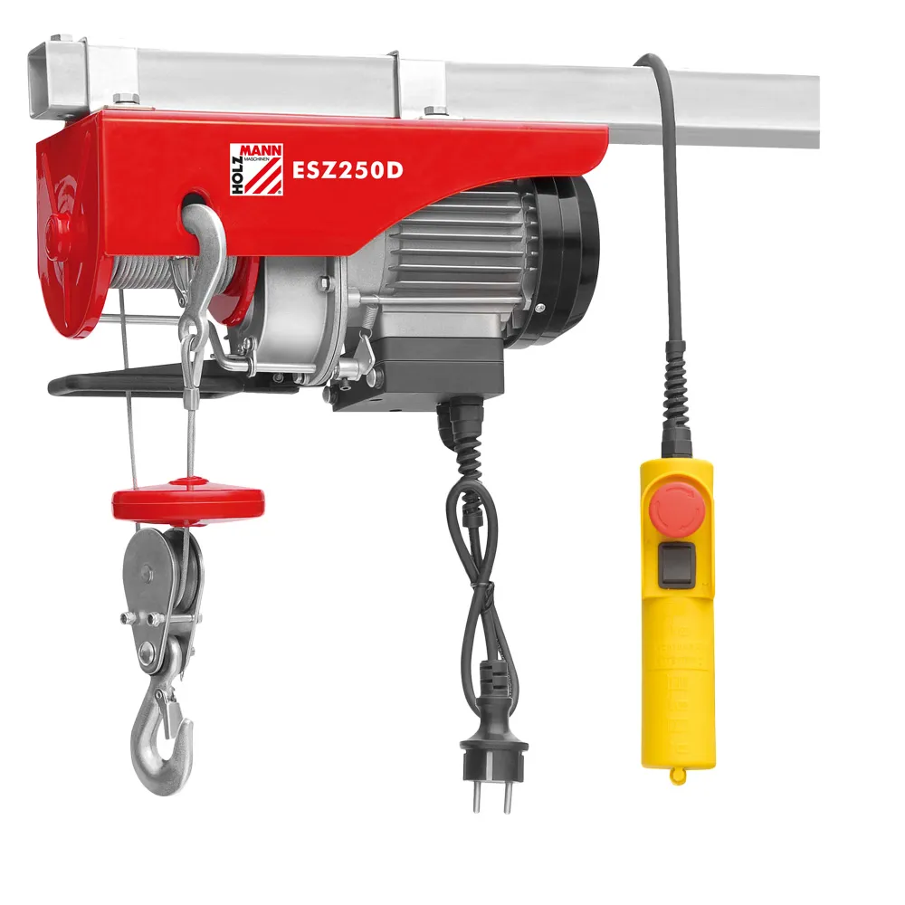 ESZ250D_230V Elektrisk vinsj 250 kg Holzmann