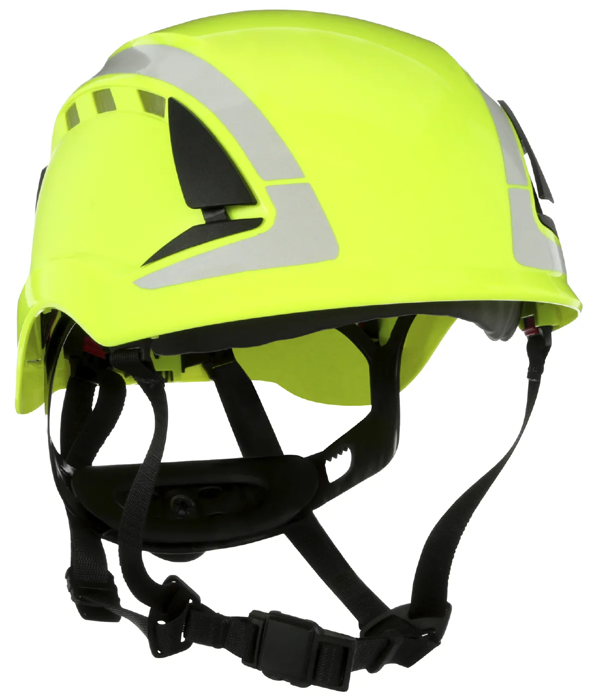 Sikkerhetshjelm X5000, dobb.godkj./vent./refleks, hi-viz