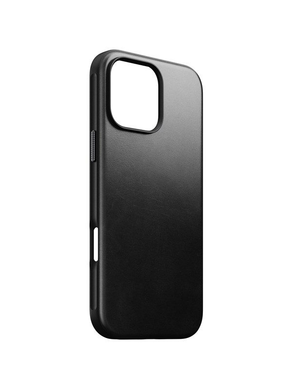 Nomad Modern Leather Case - iPhone 16 Pro Max | Black | Horween