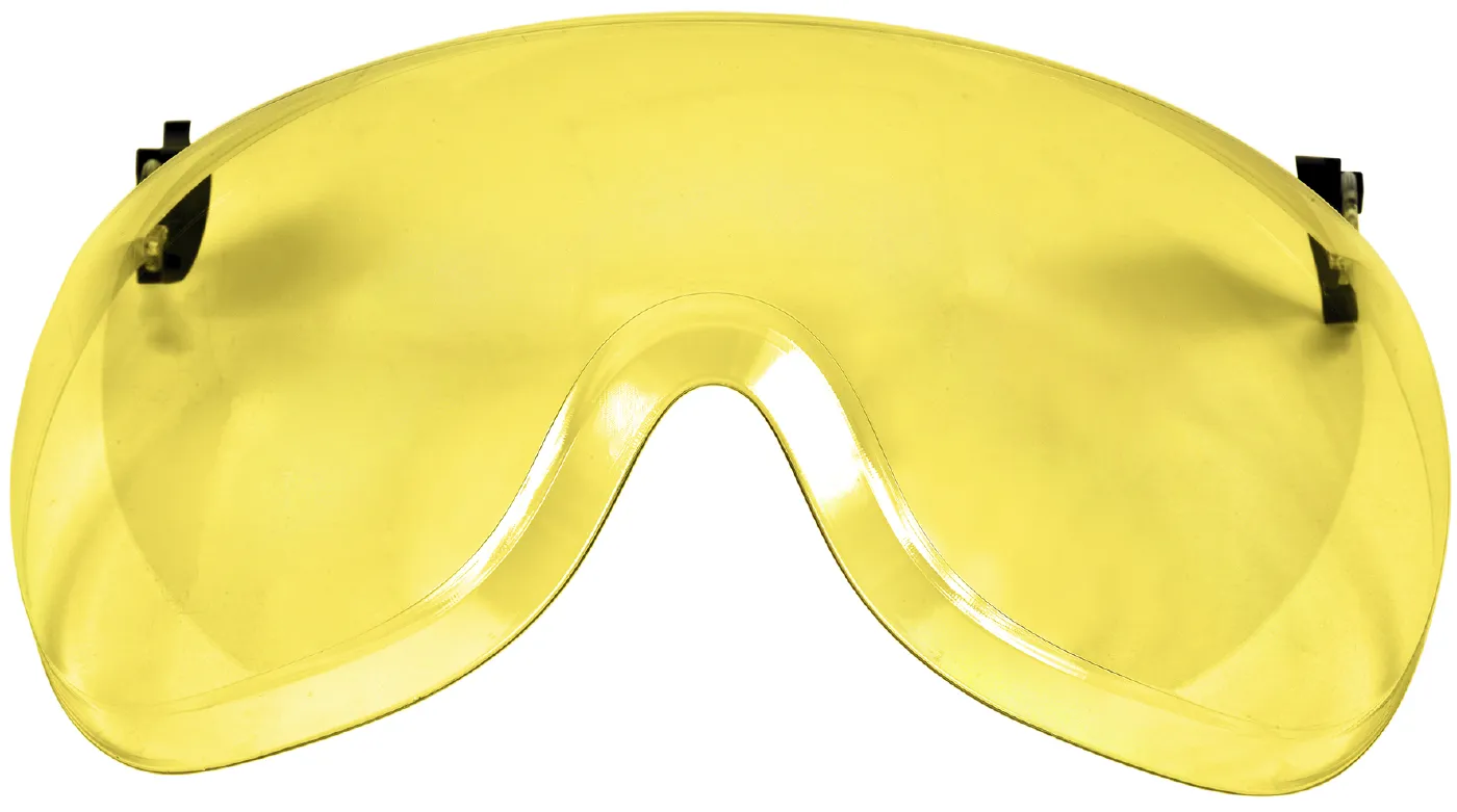 Kort visir 3M Securefit X5SV03-CE Gul