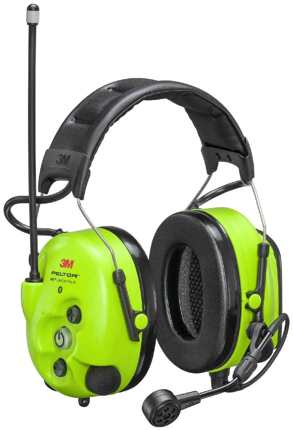 Peltor WS LiteCom III Hi-Viz hørselvern med hodebøyle