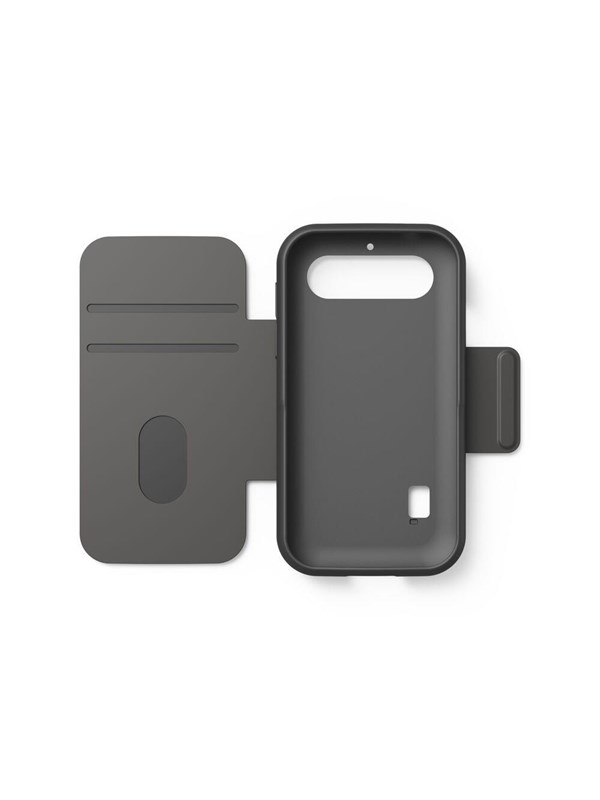 Doro Leva X10/L10/L11 - Wallet Case - Dark Grey